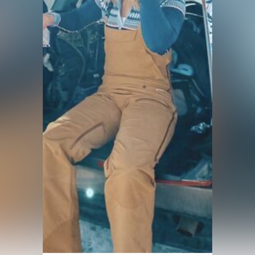 FLYLOW WOMENS MOXIE ski/snowboard bibs LARGE